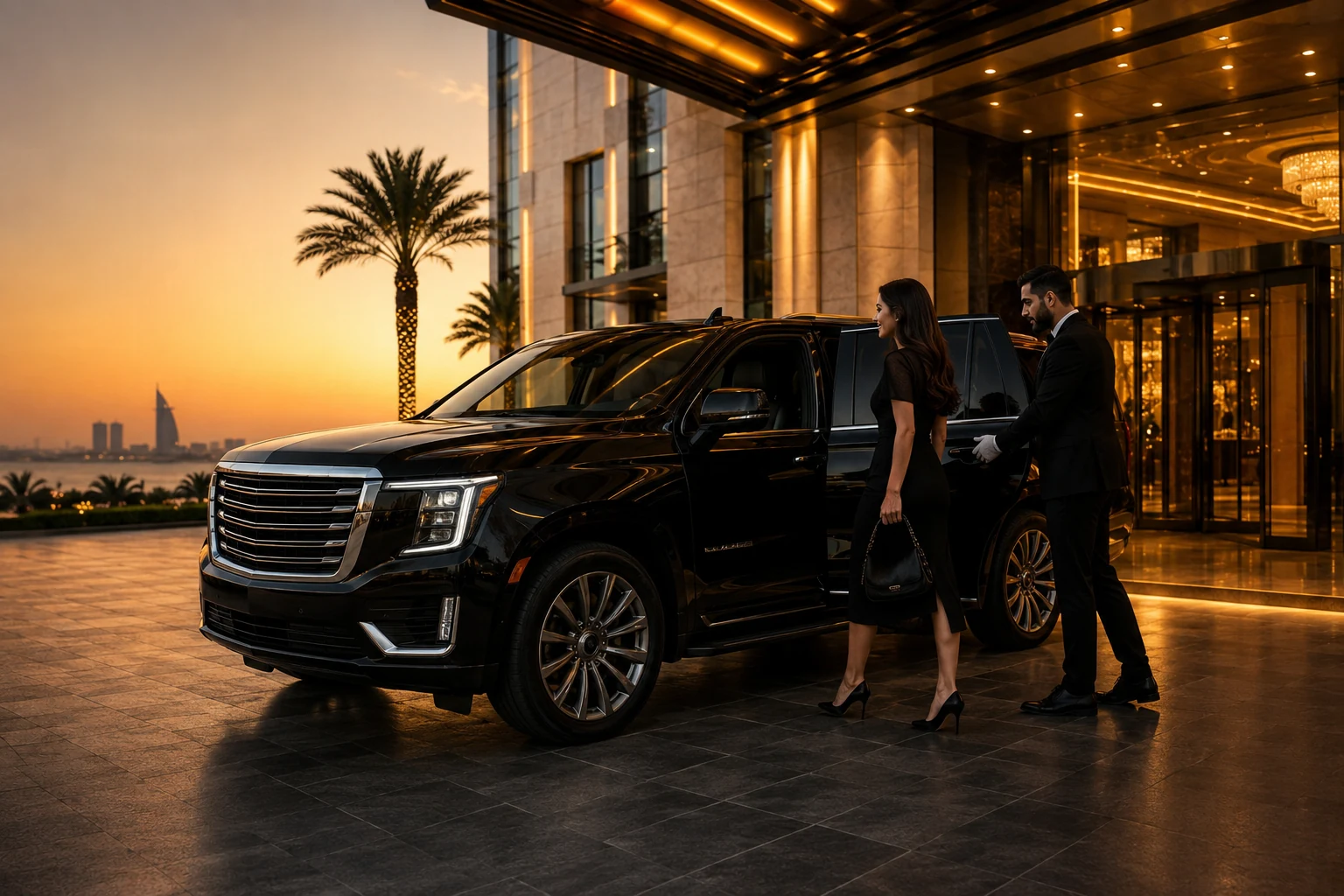 Executive car service Jeddah for corporate airport transfer and meetings
