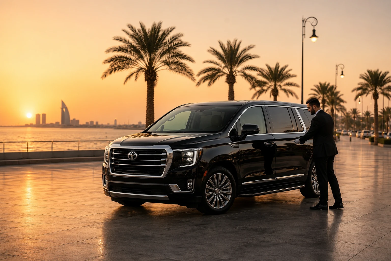 Premium chauffeur service in Saudi Arabia by The Jeddah Chauffeur